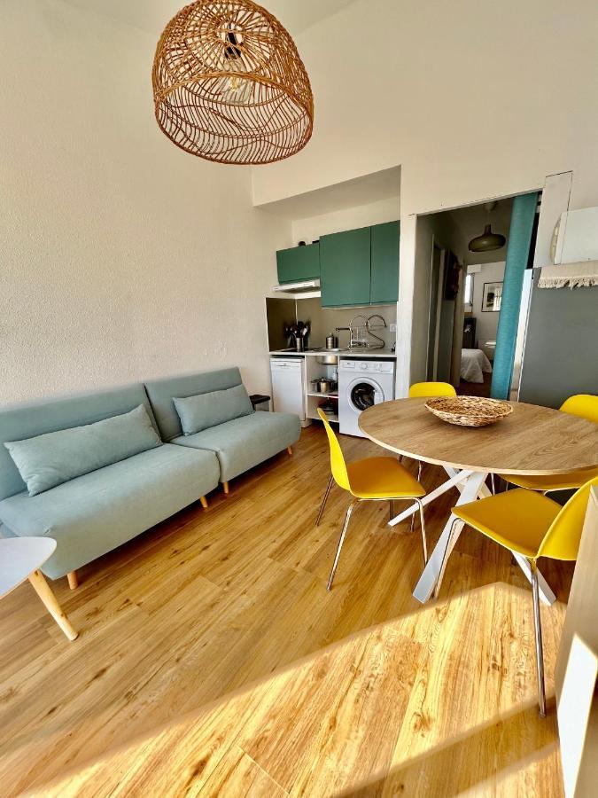 Superbe T2 Avec Terrasse Et Vue Su Mer Quartier Des Quilles A Sète Kültér fotó